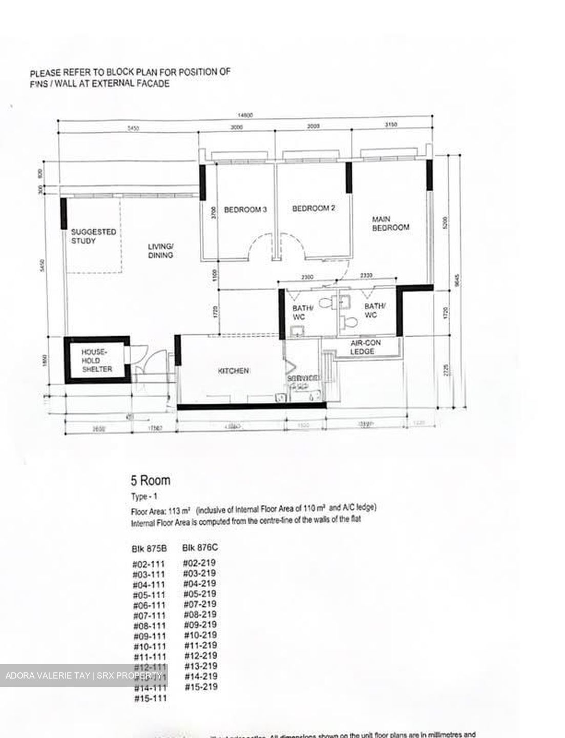 Blk 876C Tampines Greenbloom (Tampines), HDB 5 Rooms #553837031